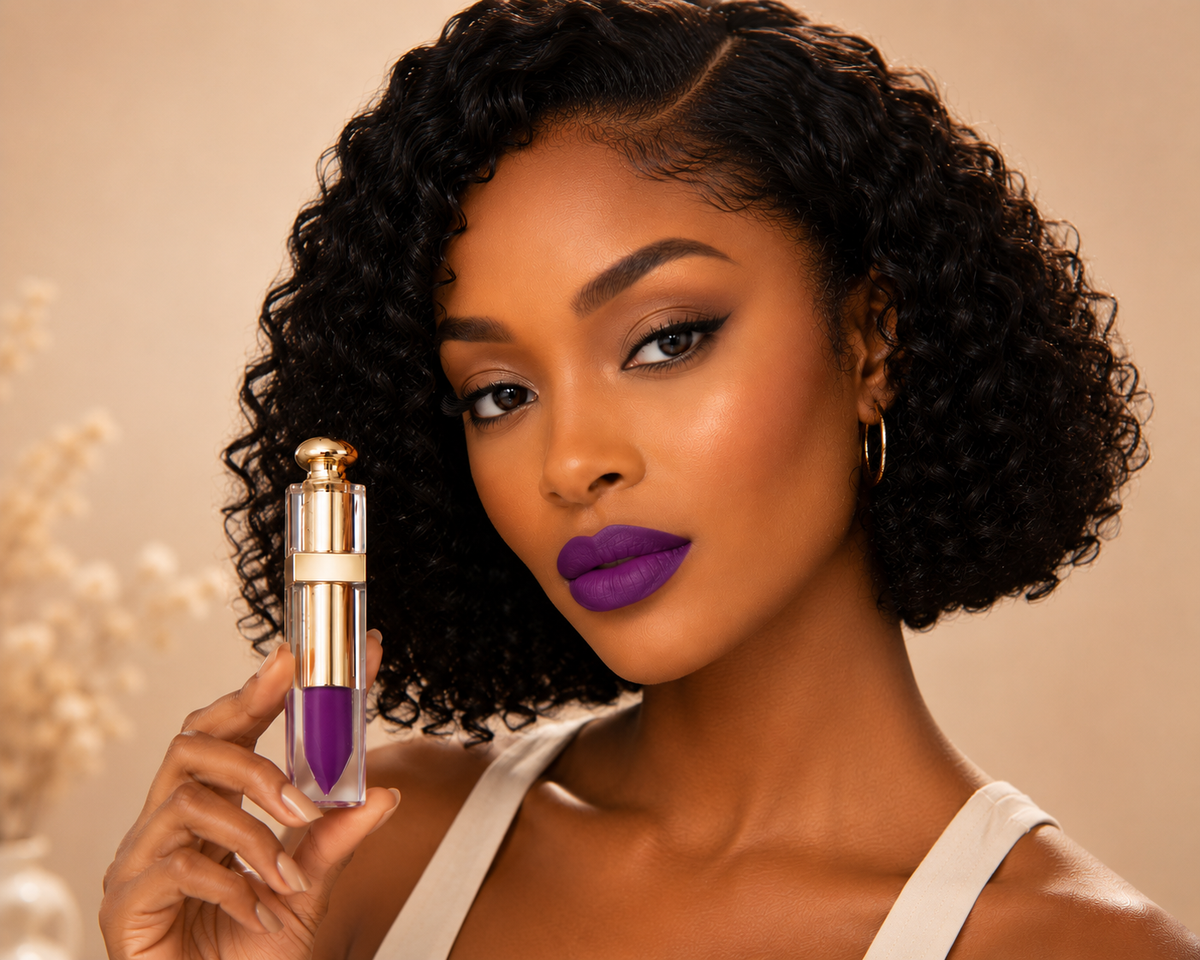 Luxury Matte Lipstick | Long Lasting Velvet Lip Color – Glamify