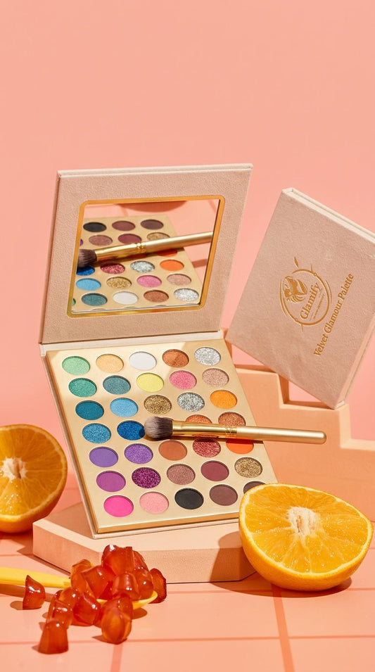 Professional Eyeshadow Palette | Highly Pigmented Makeup Palette – Glamify