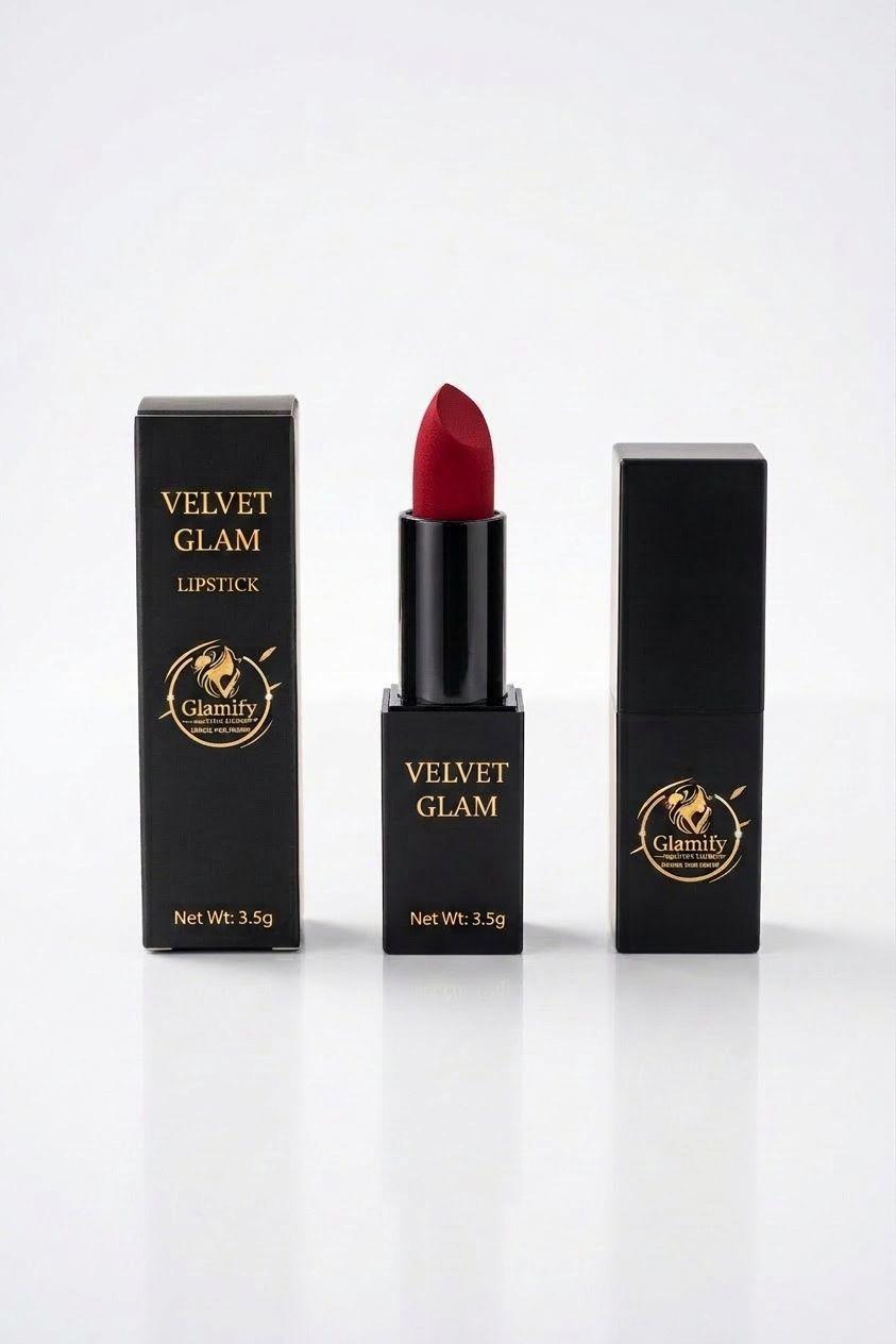 Velvet Matte Lipstick | Long Lasting Luxury Lip Color – Glamify